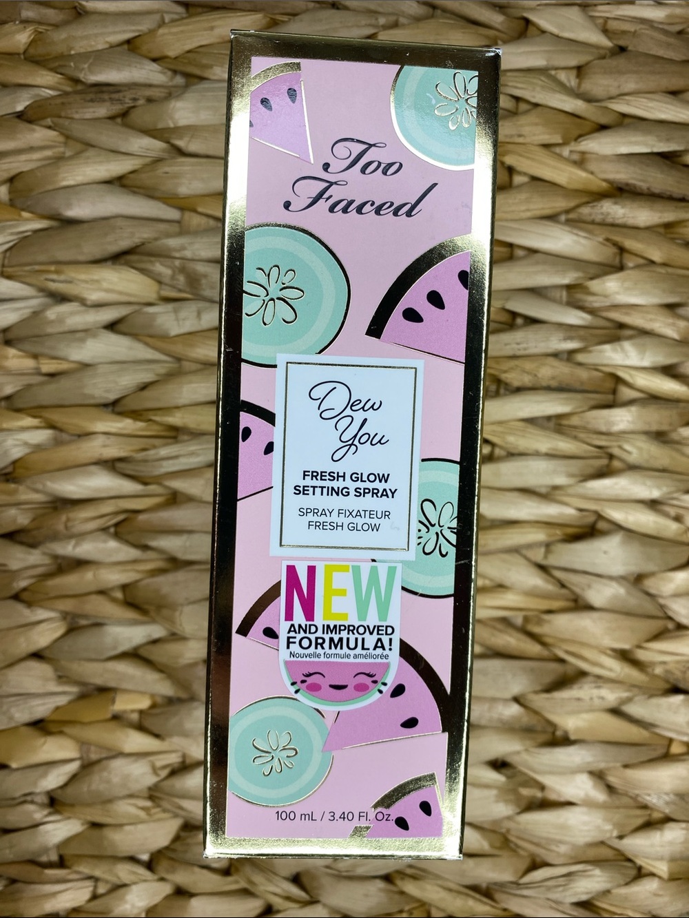 Too Faced Dew You Fresh Glow Setting Spray - Watermelon and Cucumber-infused
